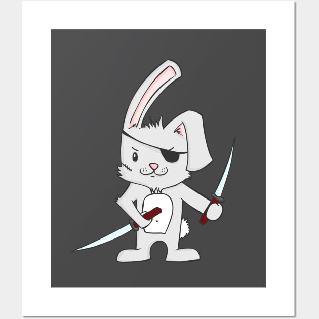 Assasin bunny Wall Art by Namarqueza